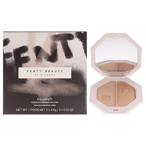 Killawatt Freestyle Highlighter Duo - Mean Money-Hustla Baby by Fenty Beauty for Women - 2 x 0.11 oz Highligter Beauty & Personal Care FENTY BEAUTY