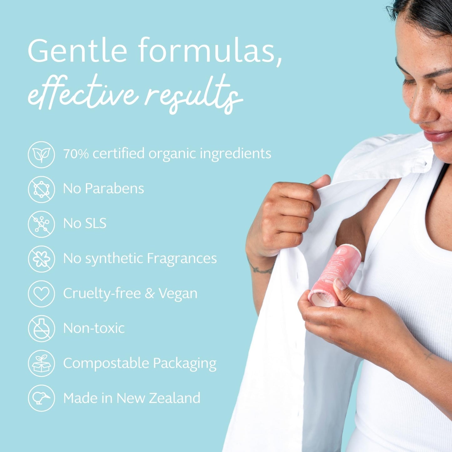 Slo Natural Deodorant - All Natural Ingredients - Aluminum Free Deodorant for Women - Vegan, Paraben and Cruelty Free - Paper Packaging - Lavender + Beauty and Personal Care Slo