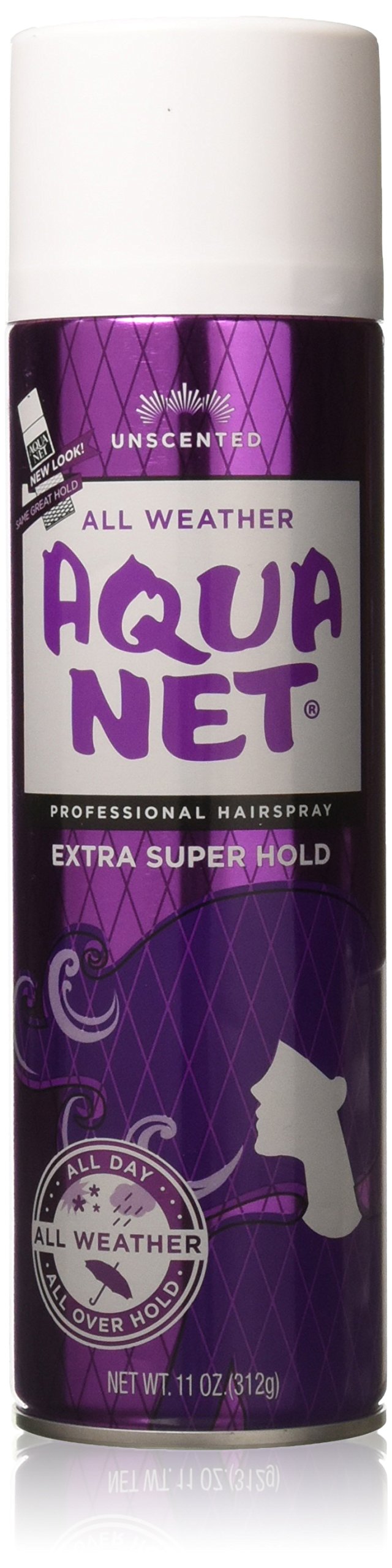 Aqua Net Extra Super Hold Professional Hair Spray Unscented 11 oz(Pack of 3) Beauty & Personal Care Aqua Net