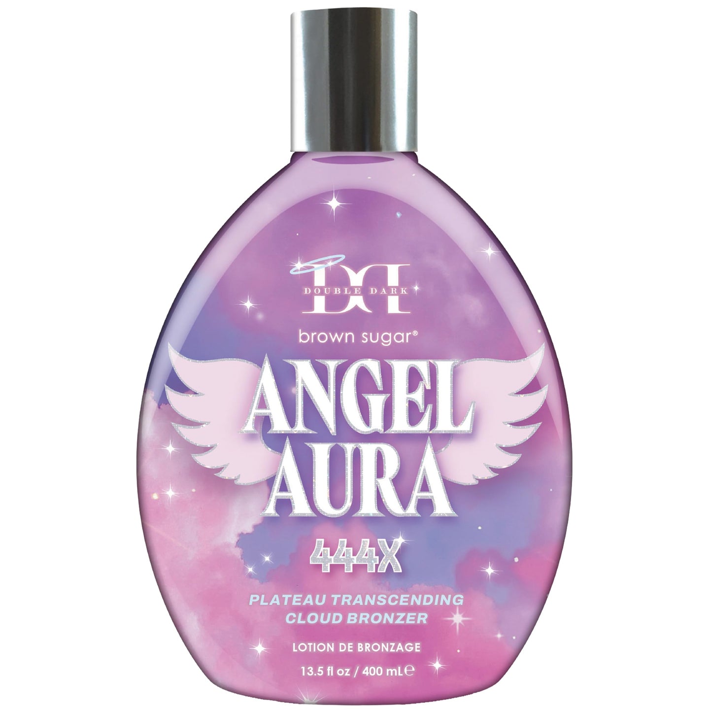 Brown Sugar Angel Aura Tanning Lotion, 444X Plateau-Transcending Cloud Bronzer with Halo Effect Skin Illuminators, 13.5 Fl Oz Beauty & Personal Care Brown Sugar