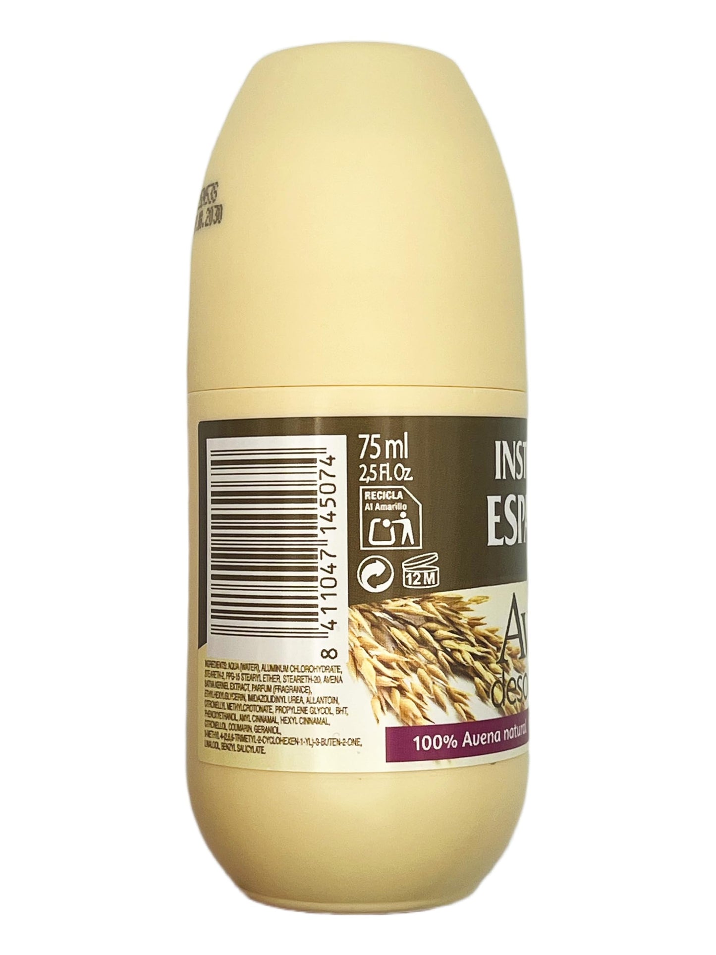 Avena Deodorant Roll-on 1.7 OZ (Pack of 3) Beauty and Personal Care Avena
