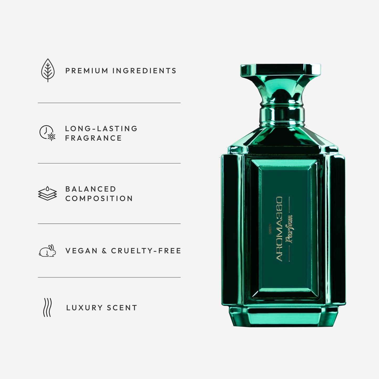 Aroma360 Women's Perfume - Luxurious Fragrance - Notes of Coconut, Bergamot & Valencia Orange - Green, 50mL/1.7 fl oz Beauty & Personal Care Aroma360