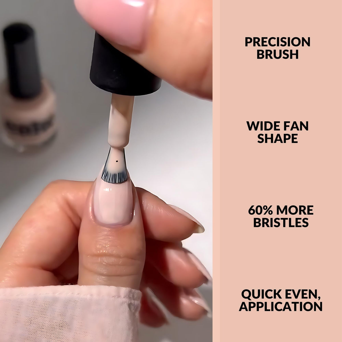 CAKE Non-Toxic Nail Polish for Women, Fingernail Repair, Ridge Filler, Nail Repair for Damaged Nails, Fingernail Polish, Natural Nail Polish