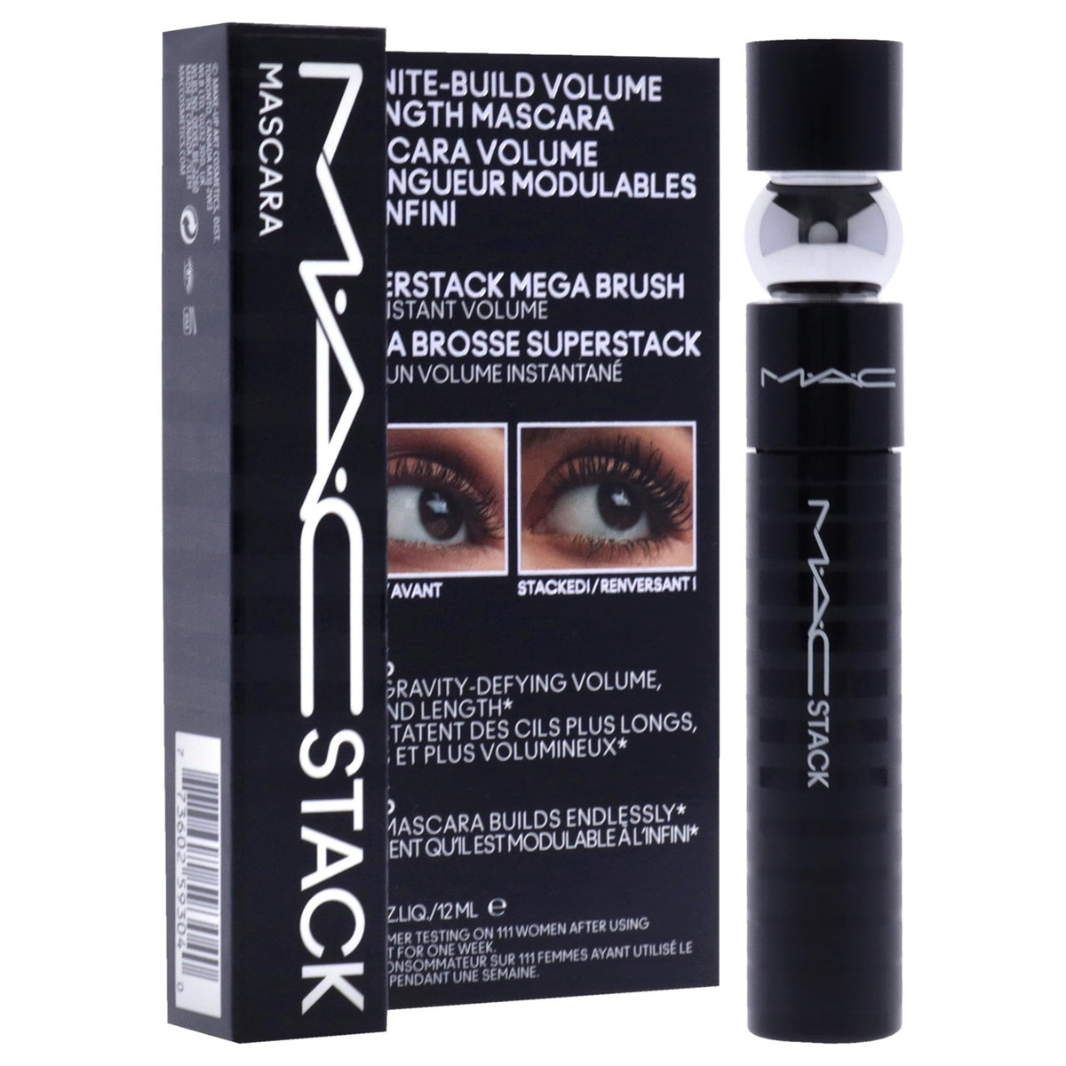 MAC MAC Stack Mascara Superstack Macro Brush Mascara Women 0.41 oz Beauty & Personal Care MAC
