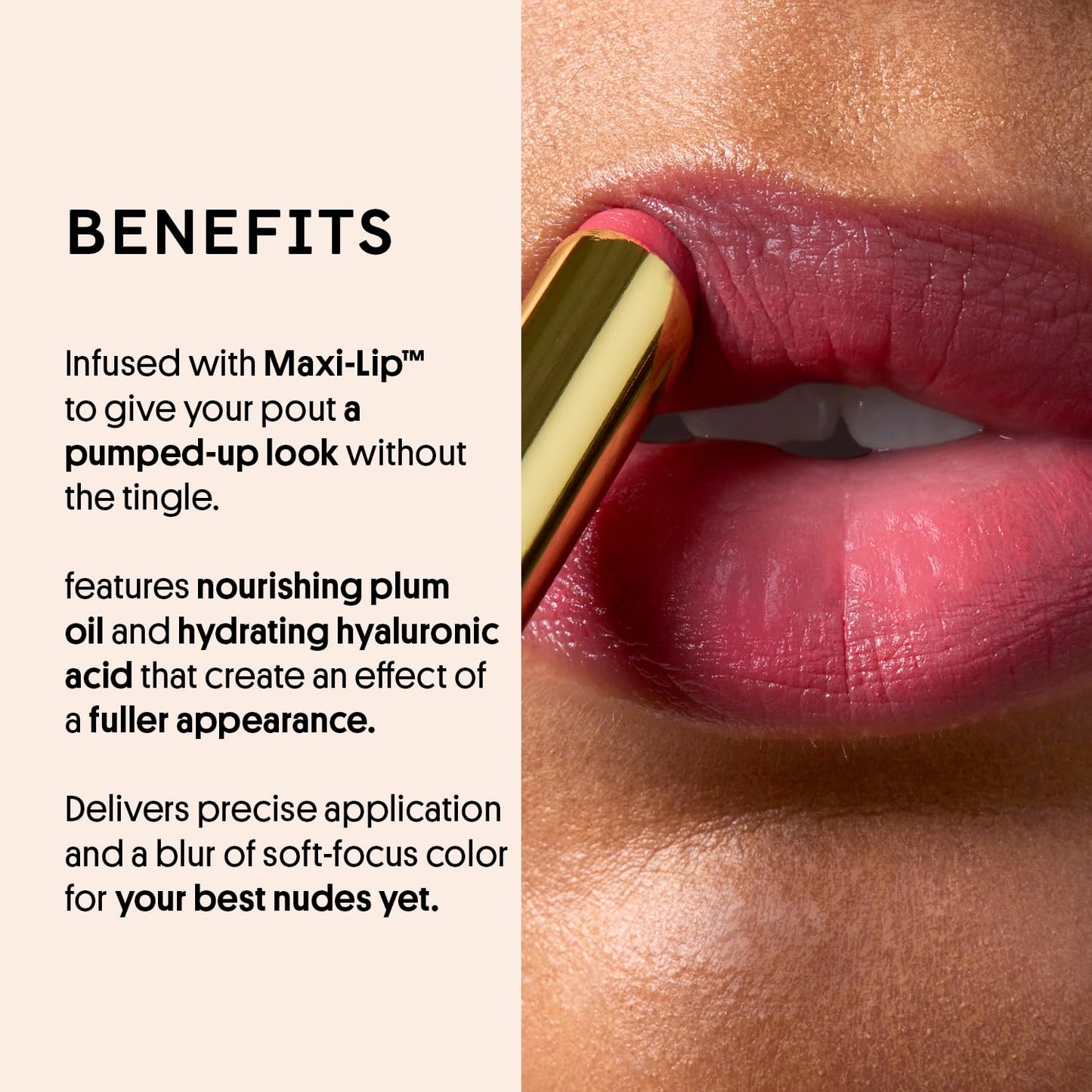 Winky Lux Skinny Plump Demi Matte Lipstick - Cool Toned Pink Lip, Natural Plump Lipstick, Weightless Long Lasting Soft Matte Lip Crayon, Infused with Beauty & Personal Care Winky Lux