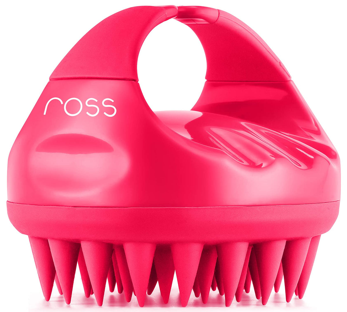 Ross Hair Scalp Massager Shampoo Brush with Soft Silicone Bristles for Anti Dandruff, Exfoliating with Scalp Care Manual Head Massager, 1 Count (Pack