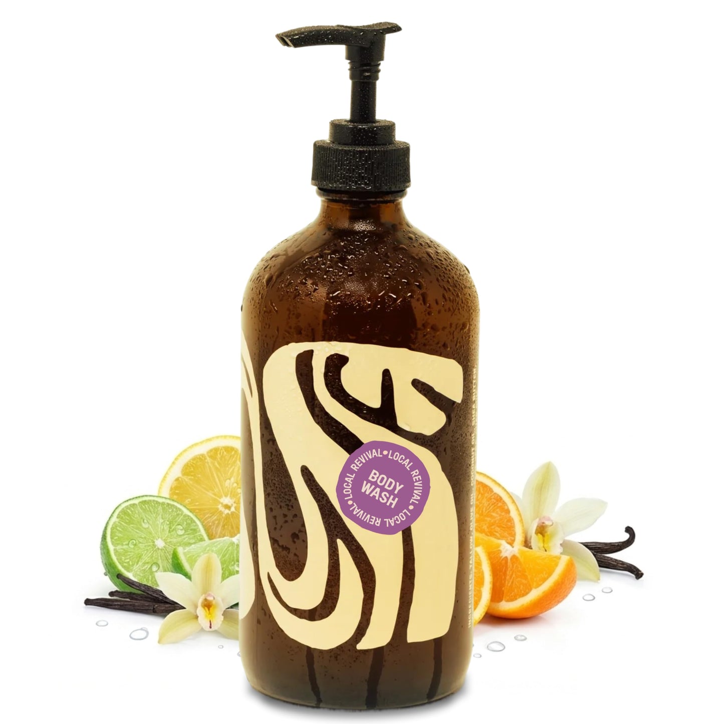 Local Revival Tallow and Honey Body Wash - Signature Blend - Beef Tallow with Honey, Olive Oil, Shea Butter and Jojoba Oil - Moisturizing Body Wash Beauty & Personal Care Local Revival