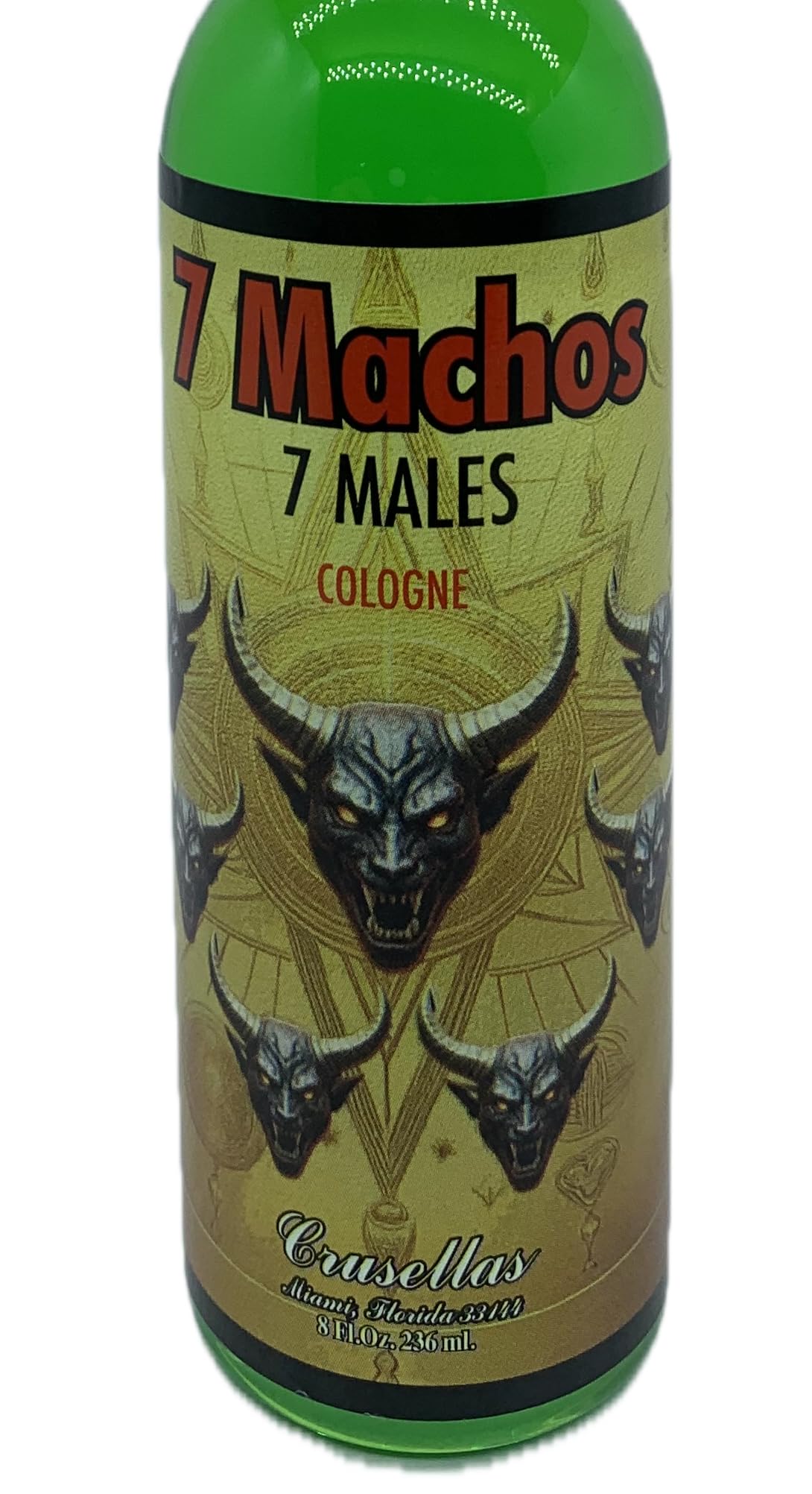 Crusellas 7 Males (7 Machos) Cologne 7 Fl. Oz. Beauty & Personal Care Crusellas