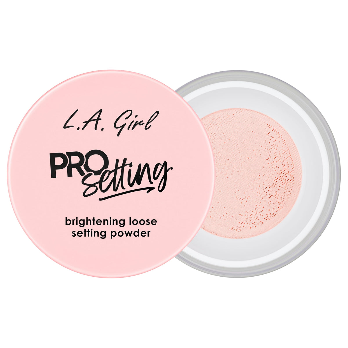 L.A. Girl Pro.Setting Brightening Loose Setting Powder, Soft Pink GLP736