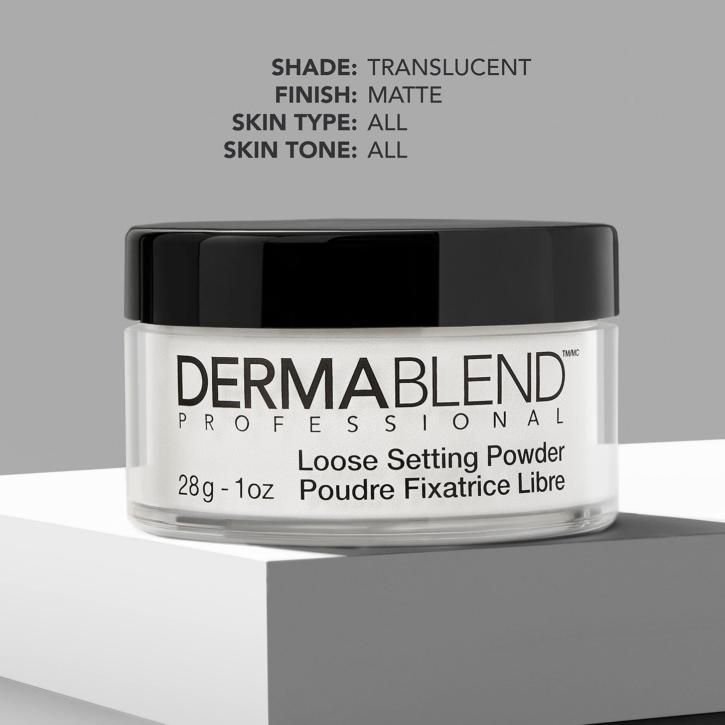 Dermablend Loose Setting Powder, Face Powder Makeup & Finishing Powder, Mattifying Finish and Shine Control Beauty & Personal Care Dermablend