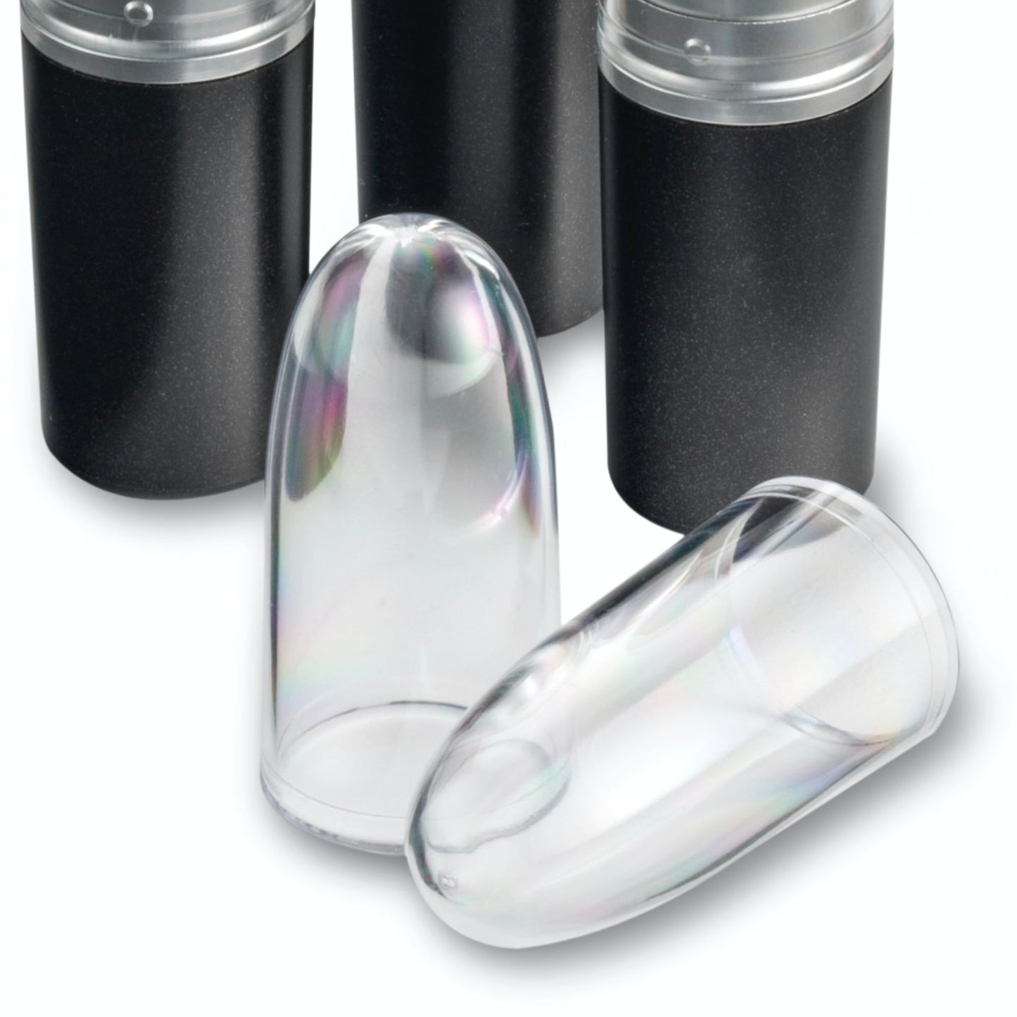 byAlegory Clear Lipstick Caps Compatible With MAC - Replaces Original Cap To See Your Favorite Lipstick Color Easily (24 Caps) Beauty & Personal Care BY ALEGORY