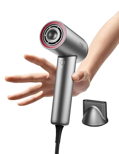 TYMO Ionic Hair Dryer for Women, Professional Blow Dryer with 110000 RPM Brushless Motor for Fast Drying, Travel Lightweight AIRHYPE Lite Hairdryer Beauty & Personal Care TYMO