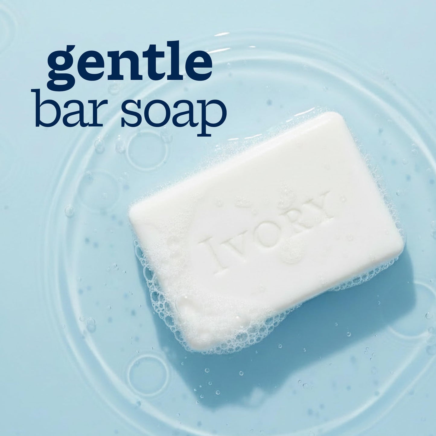 Ivory Gentle Bar Soap, Designed for Whole Family, 99.44% Pure Formula, Plant-Based Cleanser, Made Without Heavy Perfumes, Parabens & Phthalates Beauty & Personal Care Ivory