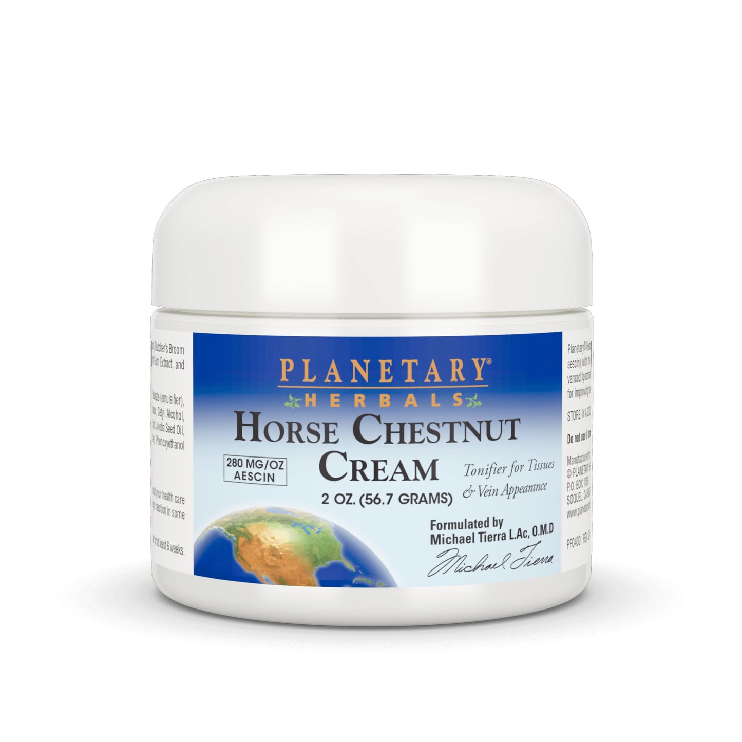 Planetary Herbals Horse Chestnut Cream - Tonifier for Tissues and Vein Appearance - 2 oz Beauty & Personal Care Planetary Herbals