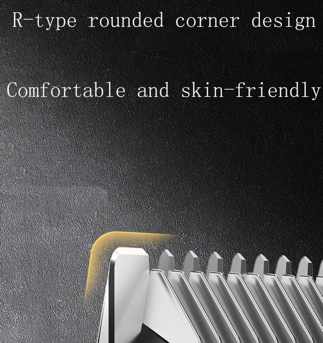 Professional Hair Clippers for Men Cordless Trimmers Kit with LED Display, 3 Gears, 7 Guide Combs Electric Beard Trimmer for Kid Beards Haircut Beauty and Personal Care QDKVTNDJZ