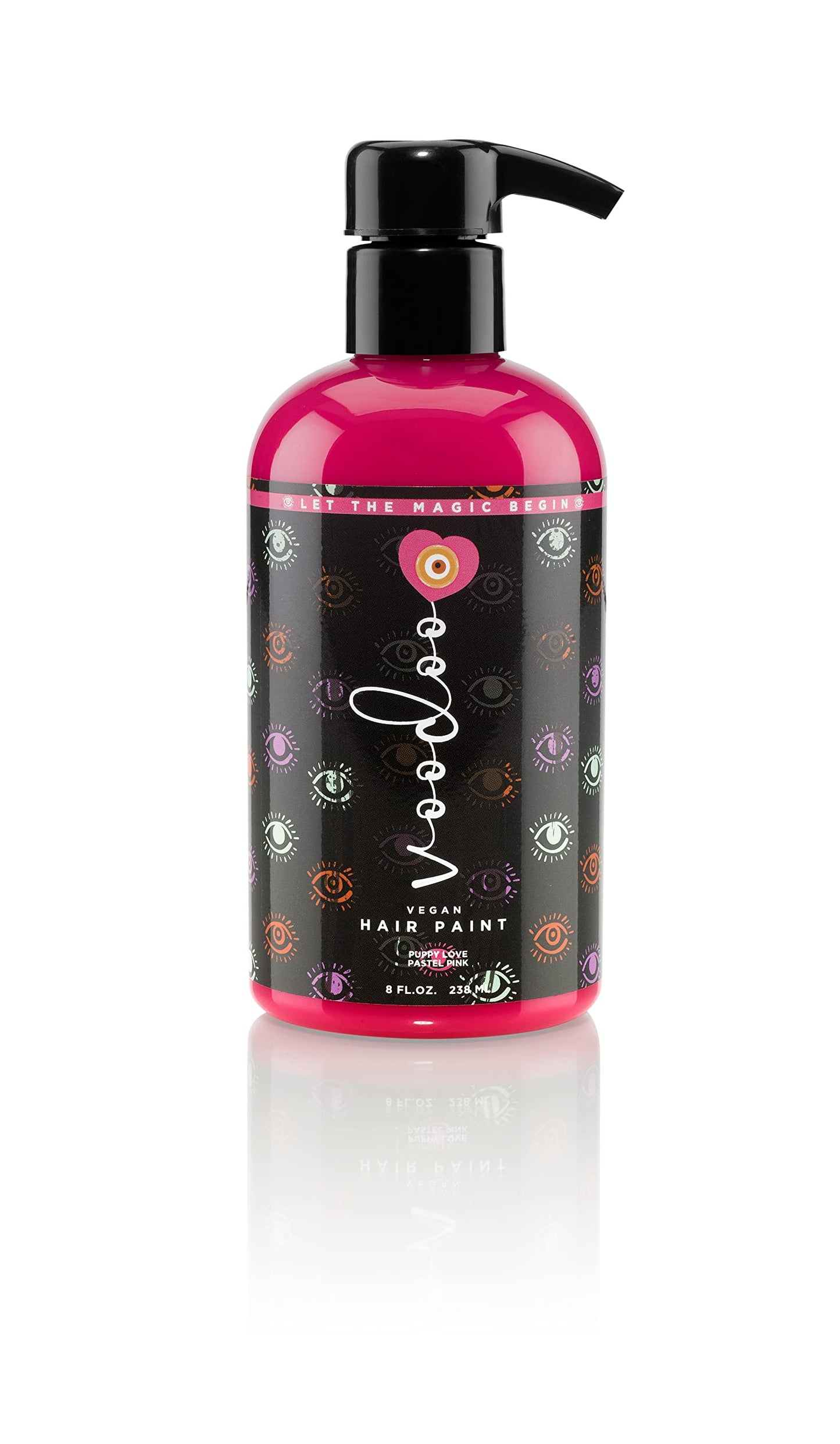 MOEHAIR VOODOO Pink Hair Dye, 8 Oz (Puppy Love), Pastel Pink, Vegan & Cruelty-Free, Semi-Permanent Hair Color, Intermixable, Ammonia, Sulfate Beauty & Personal Care MOEHAIR