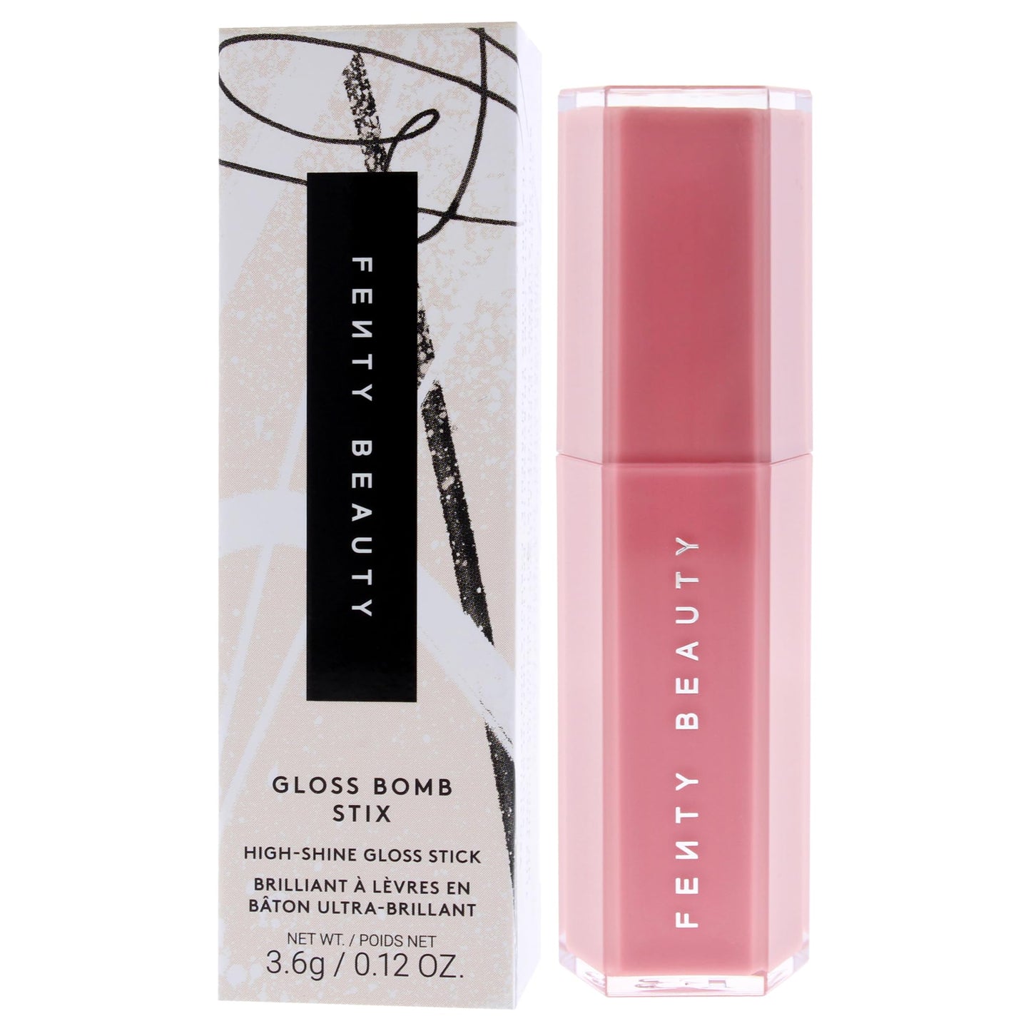 Gloss Bomb Stix High Shine Gloss - 04 Is It Fussy by Fenty Beauty for Women - 0.12 oz Lipstick Beauty & Personal Care FENTY BEAUTY