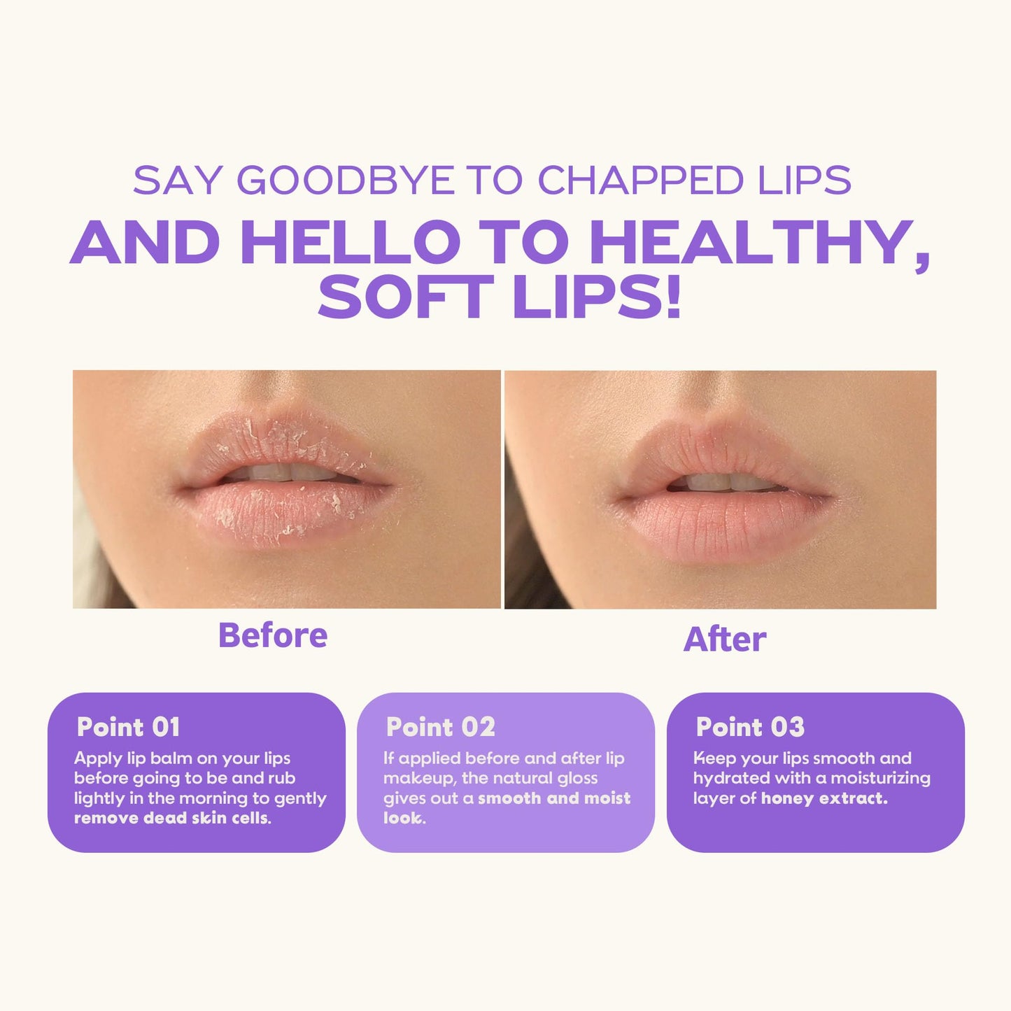 FRUDIA Blueberry Honey Lip Balm Tube - Exfoliating & Moisturizing Dewy Korean Lip Balm for Dry Lips made with Jeju Blueberry & Honey Extracts Beauty and Personal Care FRUDIA