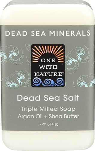 Only Natural One with Nature Dead Sea Mineral Dead Sea Salt Soap, 7 Ounce Beauty & Personal Care One With Nature