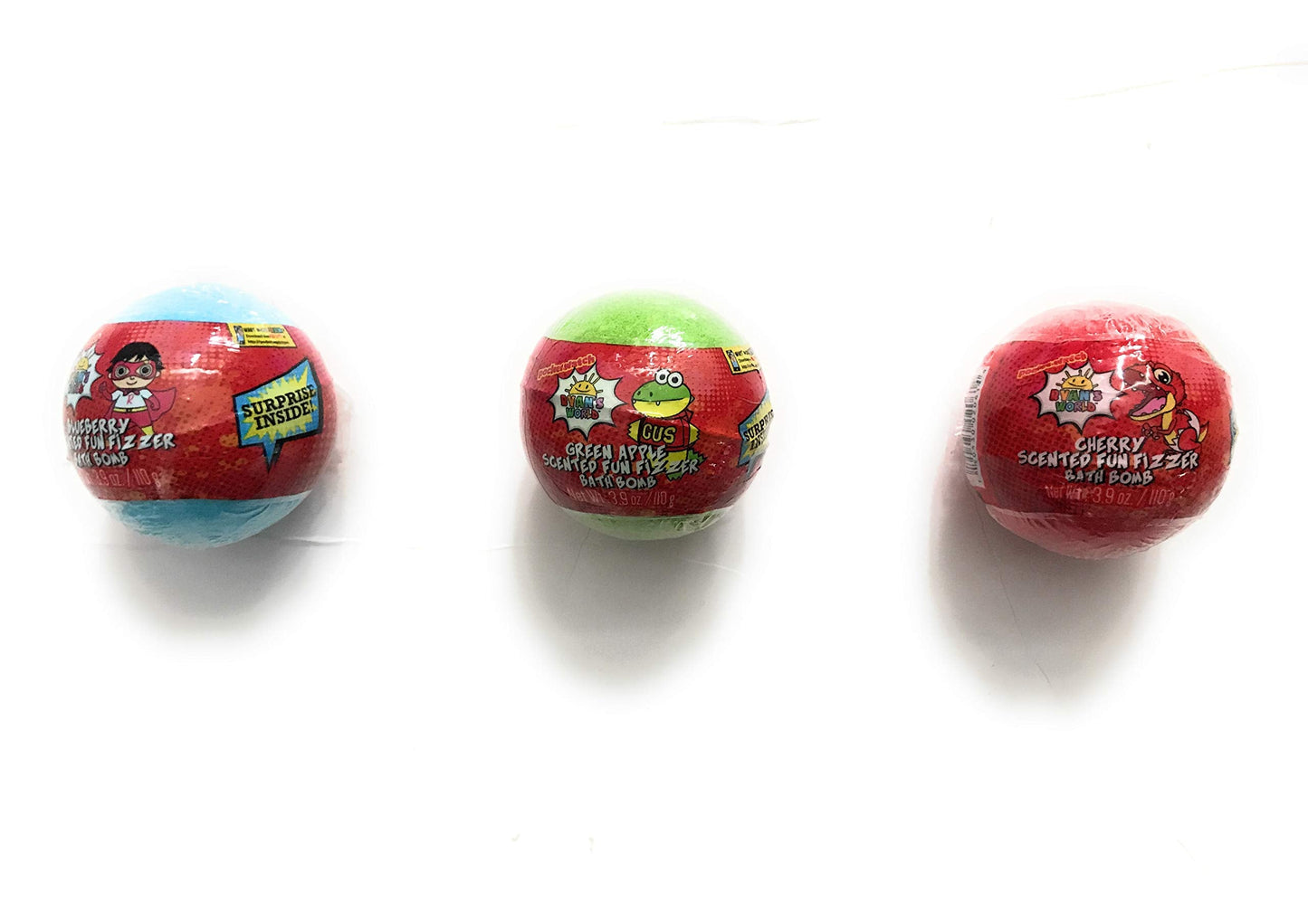 Ryans Worlds Bath Fizzers 3 Pack Beauty & Personal Care Ryans Worlds