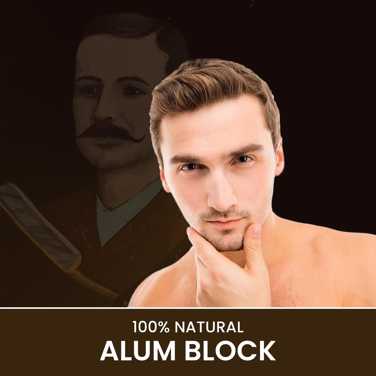 Pacific Pelican Barber’s Choice Alum Block - Premium Natural Potassium Alum for Razor Burn Relief & Post-Shave Care Beauty and Personal Care Pacific Pelican