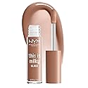 NYX PROFESSIONAL MAKEUP This Is Milky Gloss, Vegan Lip Gloss, 12 Hour Hydration - Cookies & Milk (Cool Beige Nude) Beauty & Personal Care NYX PROFESSIONAL MAKEUP