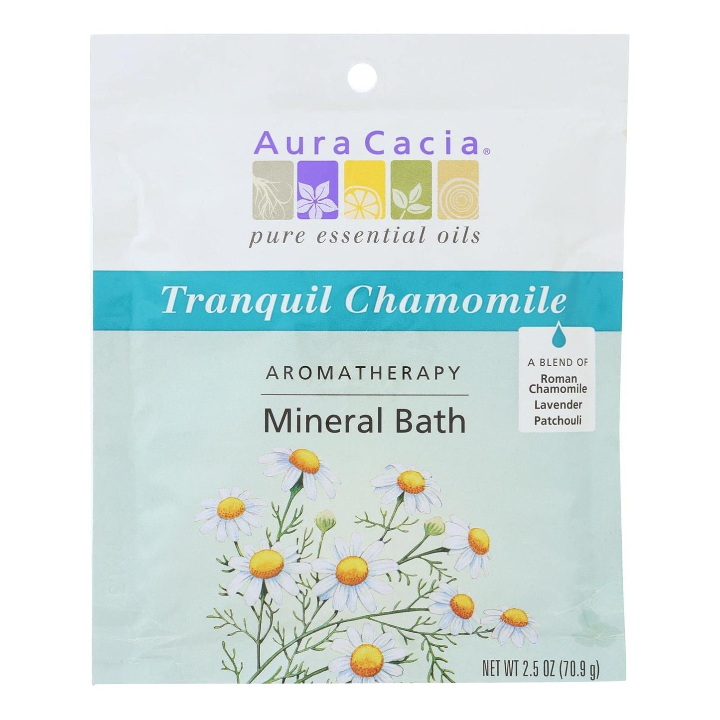 Aura Cacia Tranquility Aromatherapy Mineral Bath, 2.5 Ounce - 6 per case.6 Beauty and Personal Care Aura Cacia