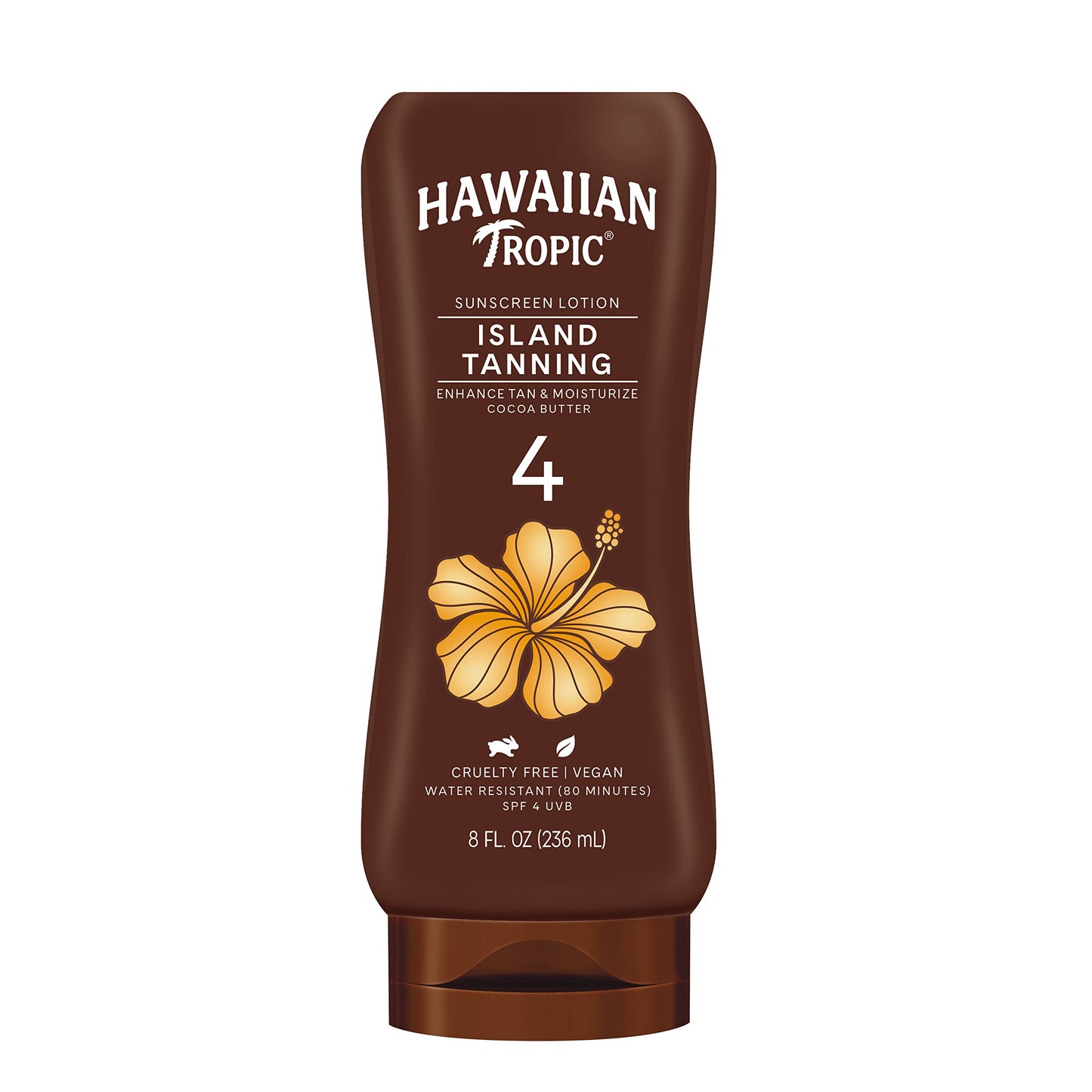 Hawaiian Tropic Sunscreen Protective Dark Tannning Sun Care Sunscreen Lotion - SPF 4, 8 Ounce Beauty & Personal Care Hawaiian Tropic