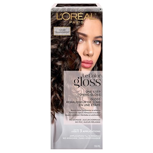 L’Oreal Paris Le Color One Step Toning Hair Gloss, Clear, 4 Ounce Beauty & Personal Care L'Oreal Paris