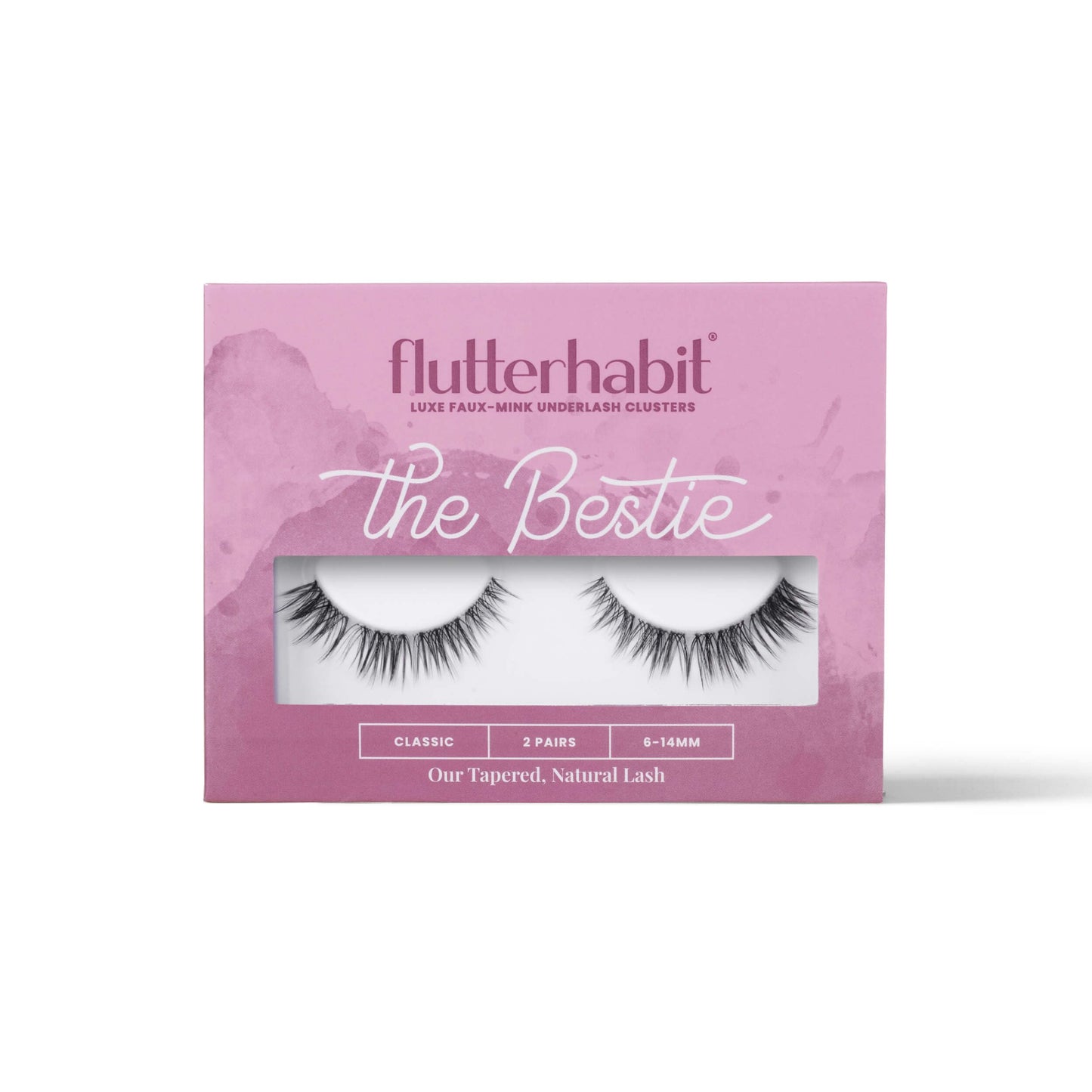 FlutterHabit The Bestie Lashes, 2 Sets of Eyelashes, DIY Lash Extensions, Up to 10 Day Lash Wear, Salon Quality Cluster Eyelashes for a Natural Look… Beauty & Personal Care FlutterHabit
