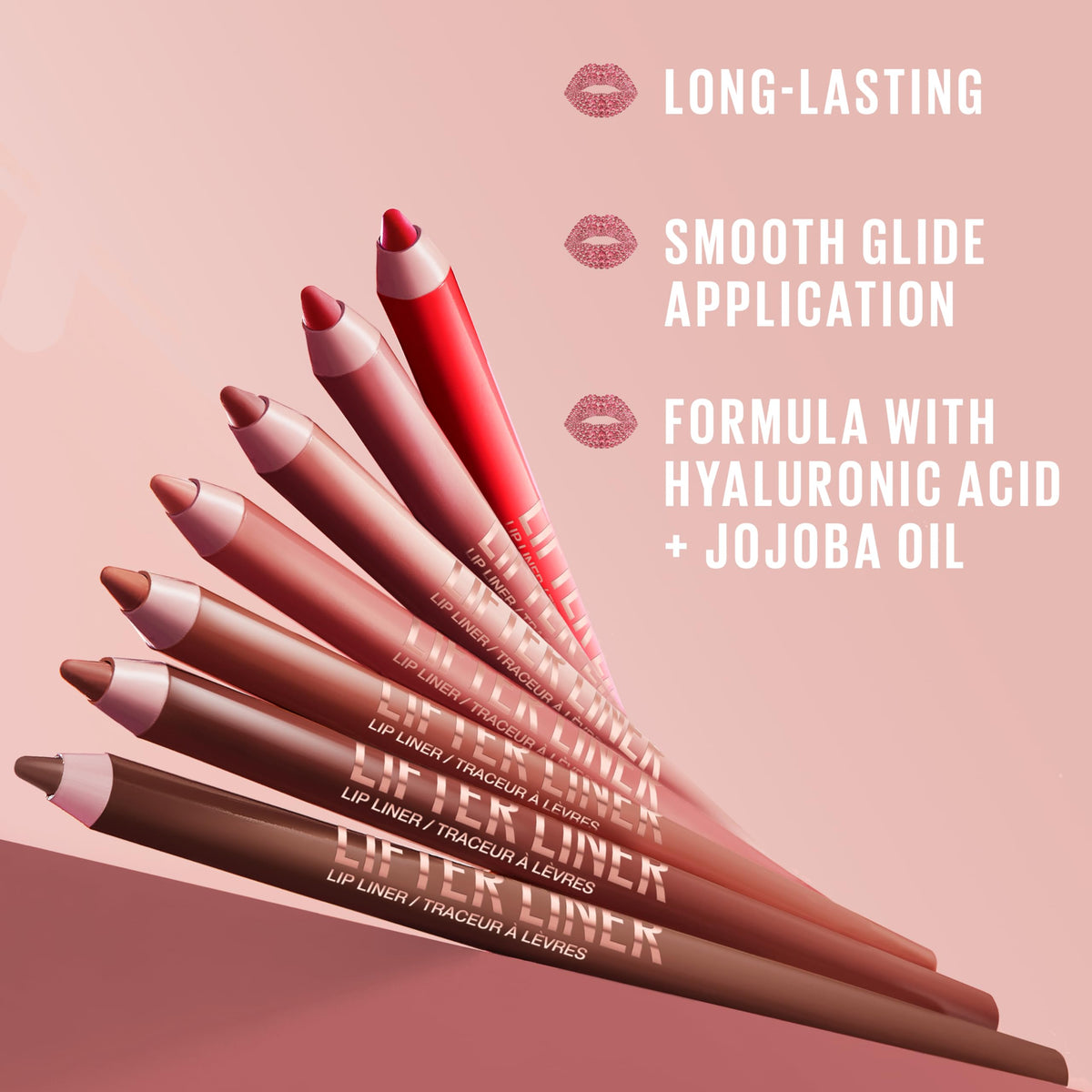 Maybelline Lifter Liner Lip Liner Pencil with Hyaluronic Acid, Let's Bounce, 1 Count Beauty & Personal Care MAYBELLINE