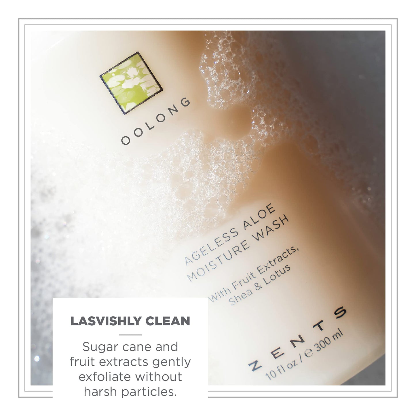 Zents Hand & Body Wash (Oolong Fragrance) | Hydrating Anti-Aging Cleanser with Organic Shea Butter & Aloe for Dry Skin | Gentle & Nourishing | 10 fl Beauty & Personal Care Zents