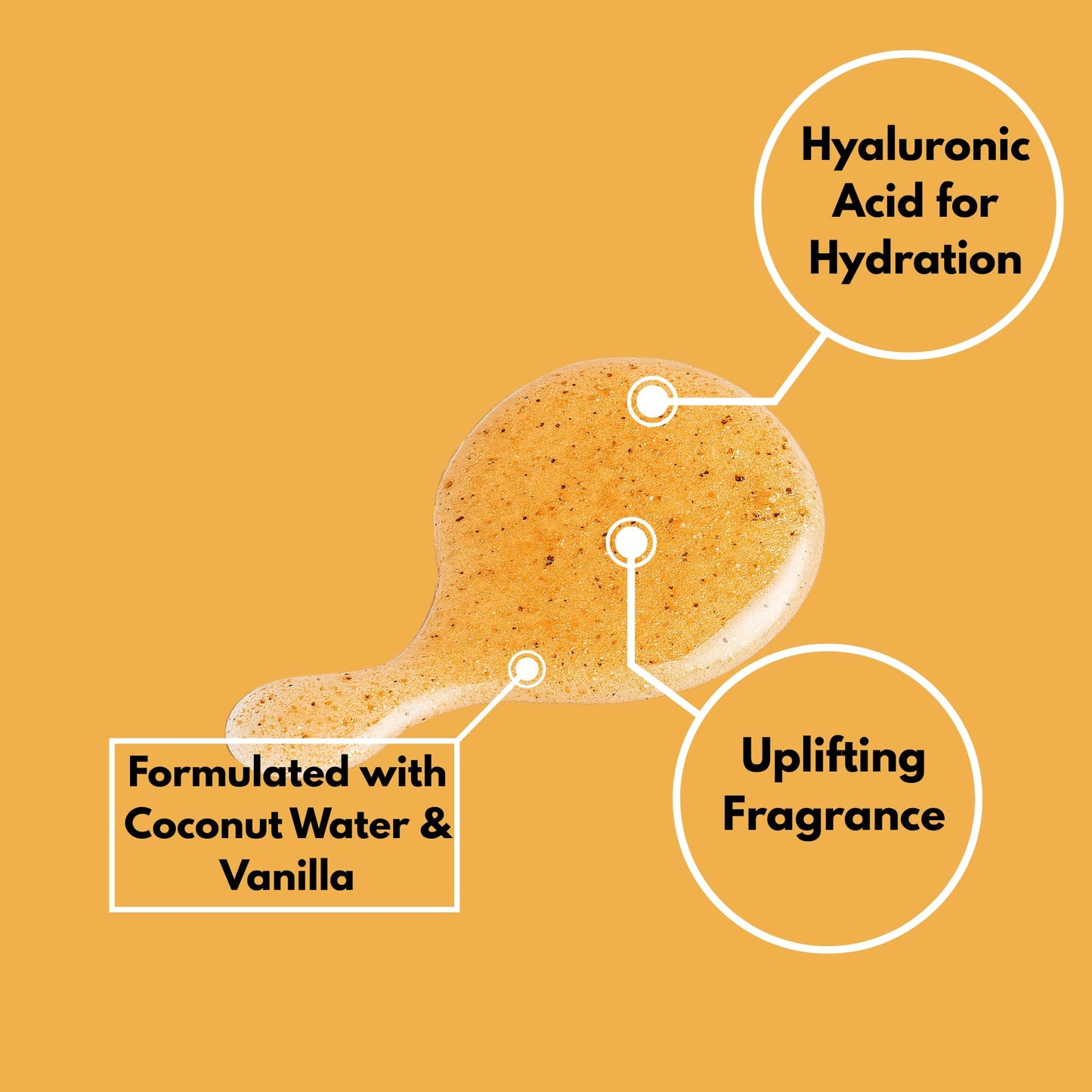 RIVER & ROWE Coconut Water & Vanilla Exfoliating Body Wash - Hydrating Daily Cleanser with Hyaluronic Acid for a Moisturized & Soft Skin Experience Beauty & Personal Care RIVER & ROWE