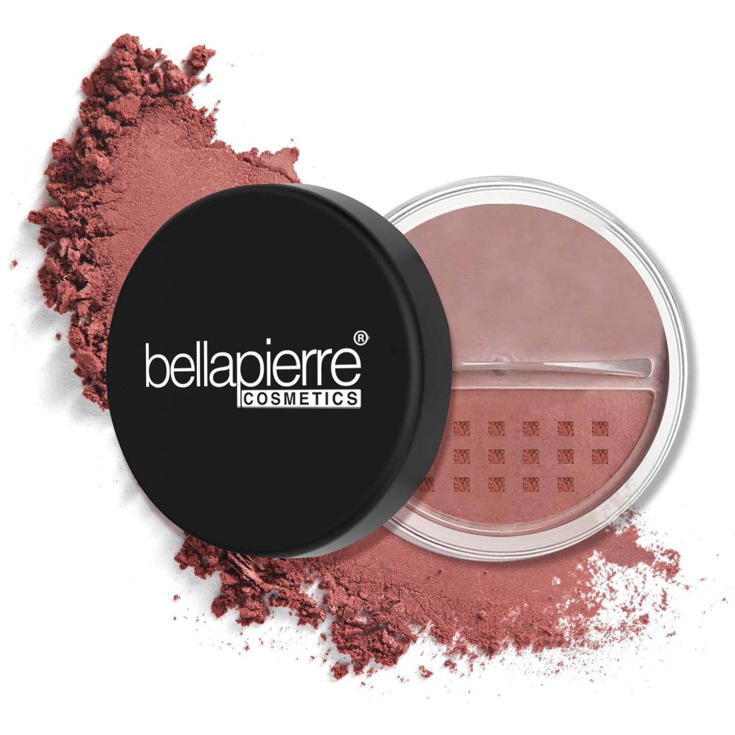 Bellapierre Mineral Blush - Loose Powder Blush, Lightweight Cheek Color, Warm Dewy Finish, Talc-Free, Hypoallergenic & Non-Toxic - 0.3 oz - Suede Beauty & Personal Care bellapierre