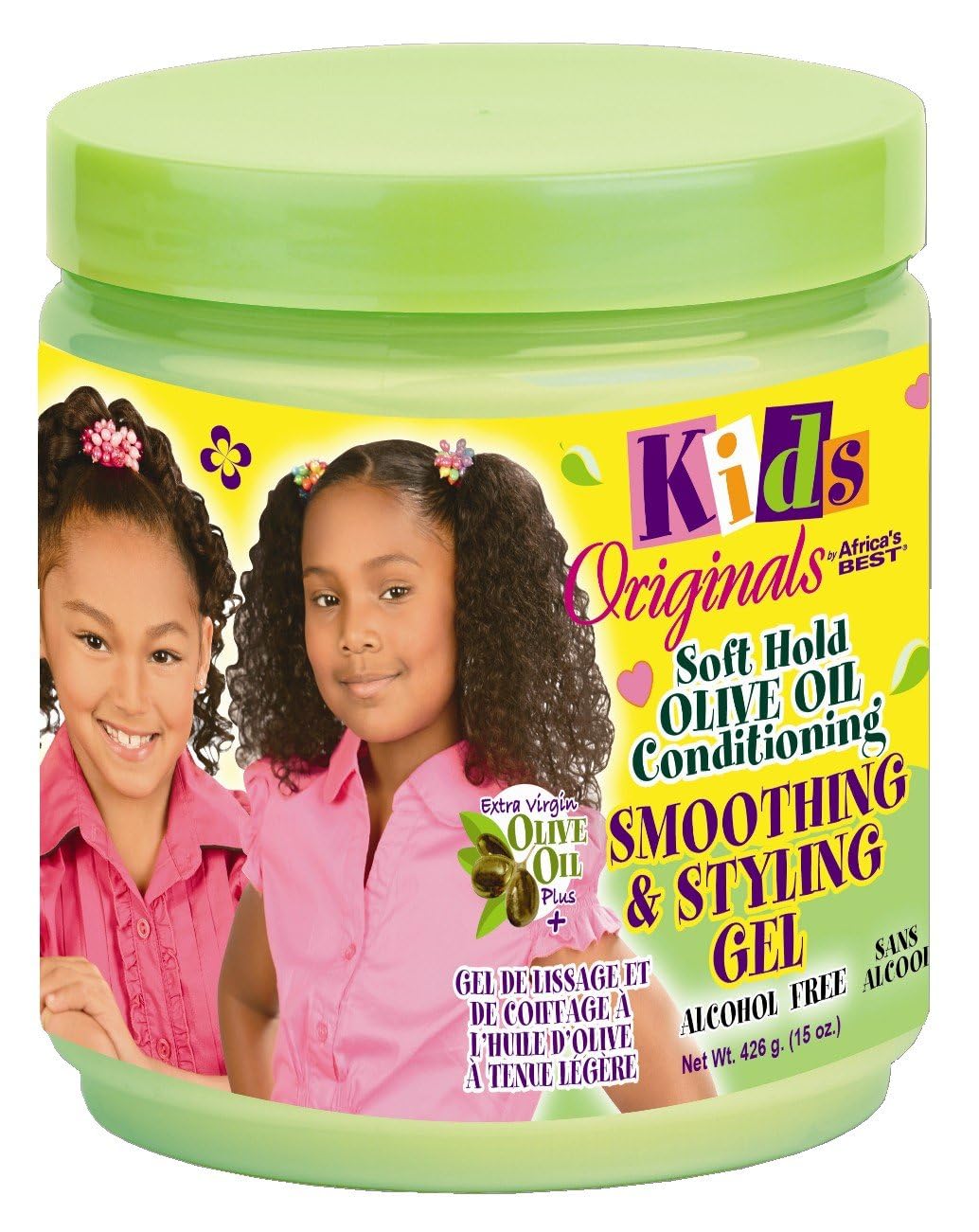 Originals by Africa's Best Soft Hold Olive Oil Conditioning Smoothing & Styling Gel, 15oz Jar Beauty & Personal Care Originals by Africa's Best