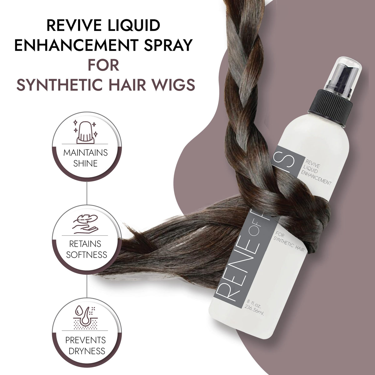 Rene Of Paris Revive Leave-in Conditioning Spray 8 Fl oz Beauty & Personal Care Rene of Paris