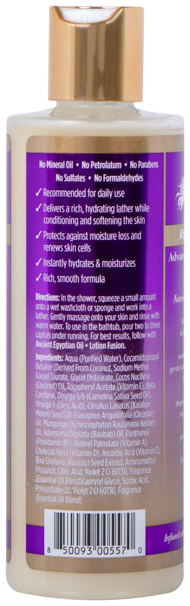 THE MANE CHOICE Ancient Egyptian Advanced Nourishing & Rejuvenation Body Wash - Unique Blend of Vitamins And Nutrients To Soften, Moisturize Beauty & Personal Care The Mane Choice