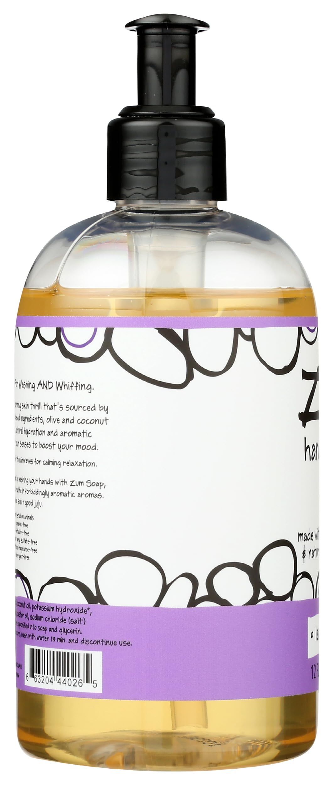 Zum, Soap Hand Lavender, 12 Fl Oz Beauty & Personal Care Zum