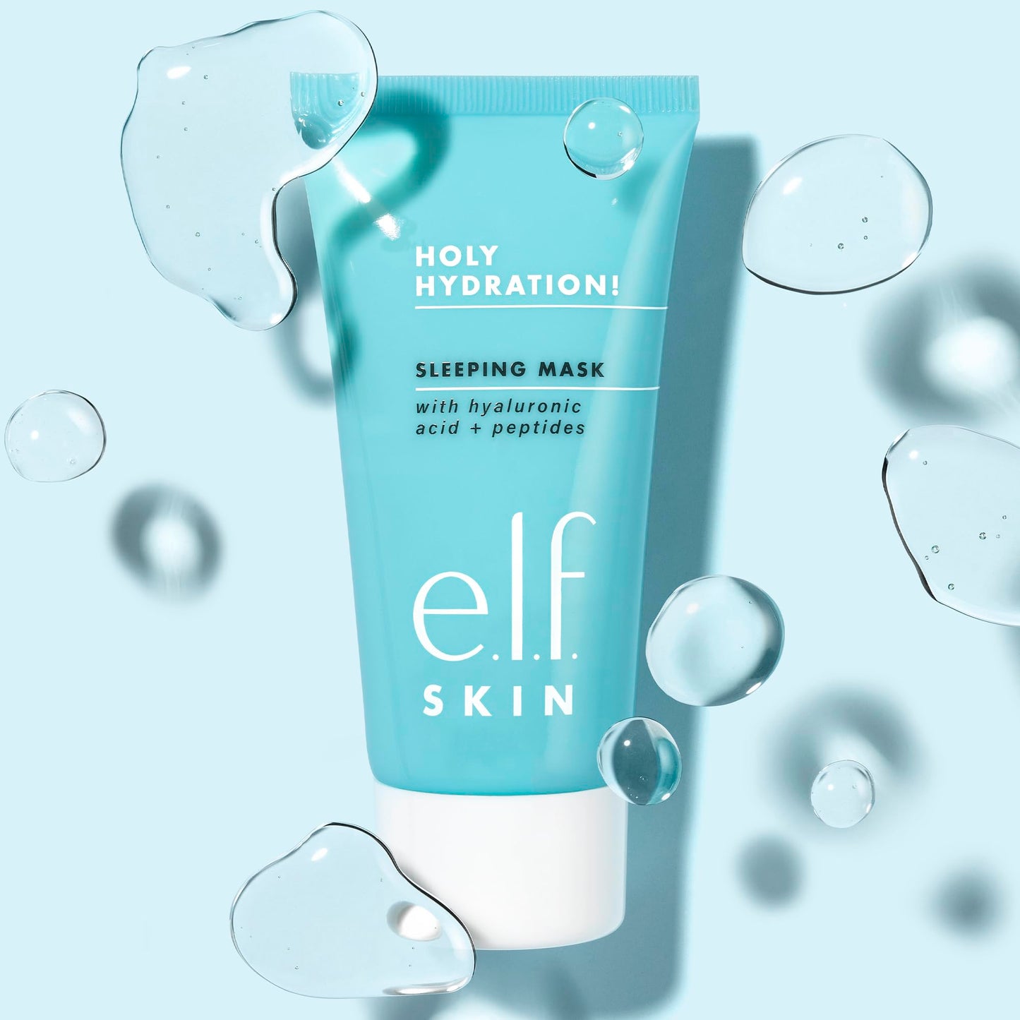 e.l.f. SKIN Holy Hydration! Sleeping Mask, Moisturizing & Plumping Dual-Use Sleep Or Rinse-Off Face Mask, Soothes Skin With A Creamy Formula Beauty & Personal Care e.l.f.