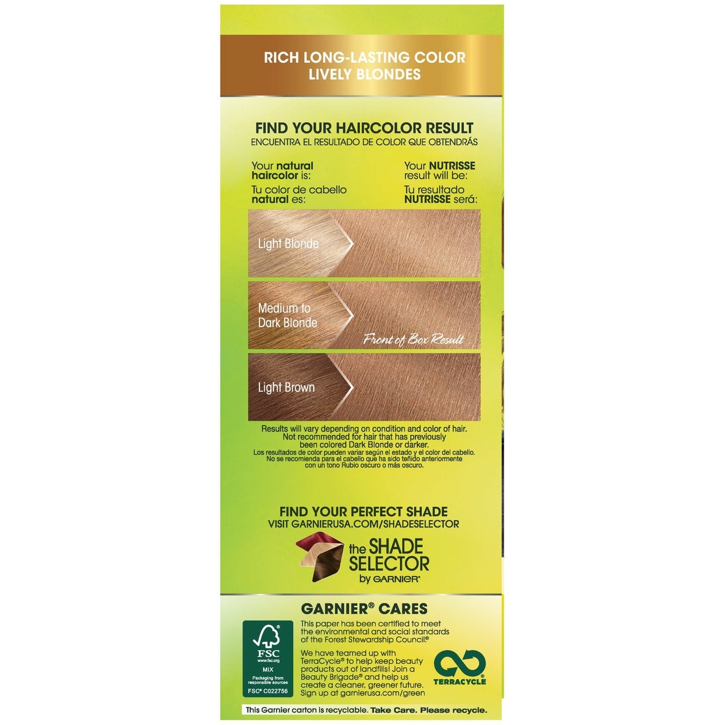 Garnier Nutrisse Nourishing Hair Color Creme, 80 Medium Natural Blonde (Butternut) (Packaging May Vary) Beauty & Personal Care Garnier
