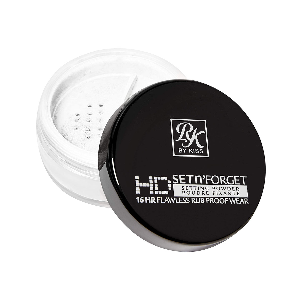 Ruby Kisses Loose Setting Powder 0.4oz, Weightless, Smooths, Mattifying Finish and Shine Control, Pure Silica Mineral Powder (Translucent) Beauty & Personal Care Ruby Kisses