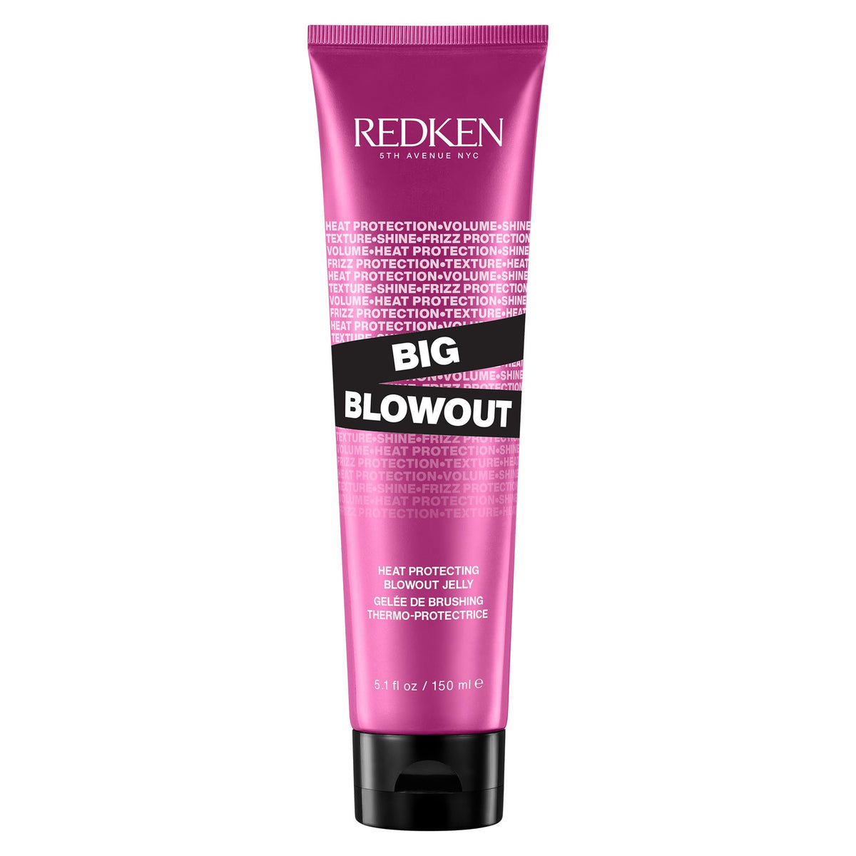 Redken Big Blowout Heat Protectant Gel - For All Hair Types, 5.1 Fl Oz