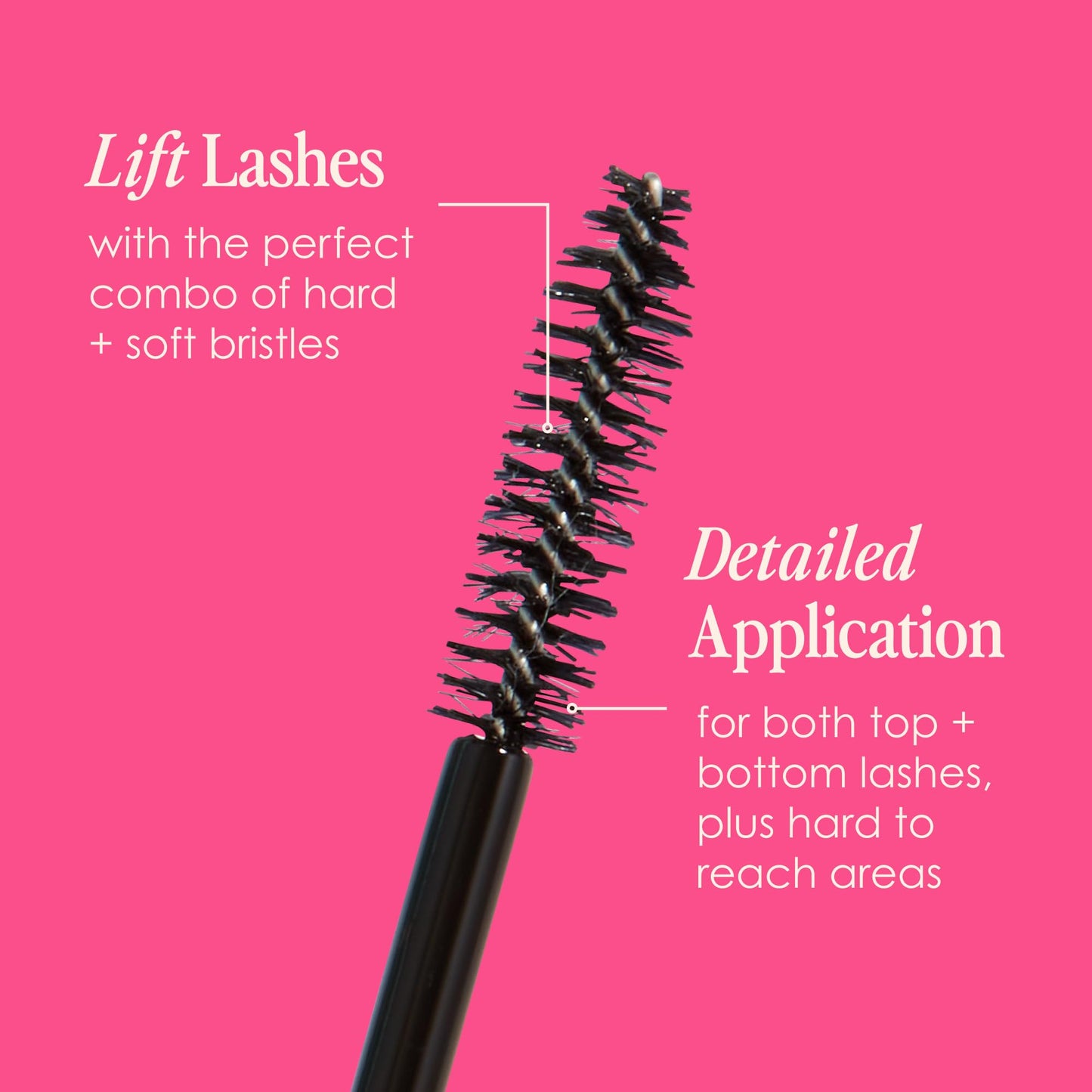 Grande Cosmetics GrandeMASCARA Conditioning Peptide Mascara - Buildable Volume & Length, Water-Resistant & Clump-Free - Lash & Extension Friendly Beauty & Personal Care Grande Cosmetics
