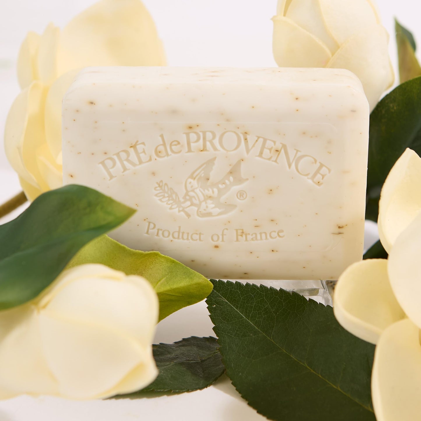 Pre de Provence Artisanal Soap Bar, Enriched with Organic Shea Butter, Natural French Skincare, Quad Milled for Rich Smooth Lather, 8.8 Ounce, White Beauty & Personal Care Pre de Provence