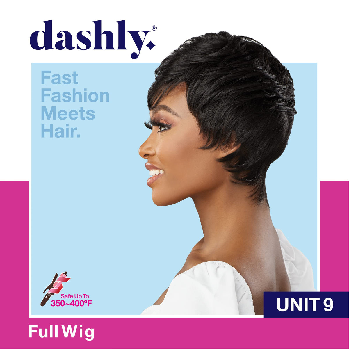 Sensationnel Dashly Wig-Unit 9, 2 DARKBROWN