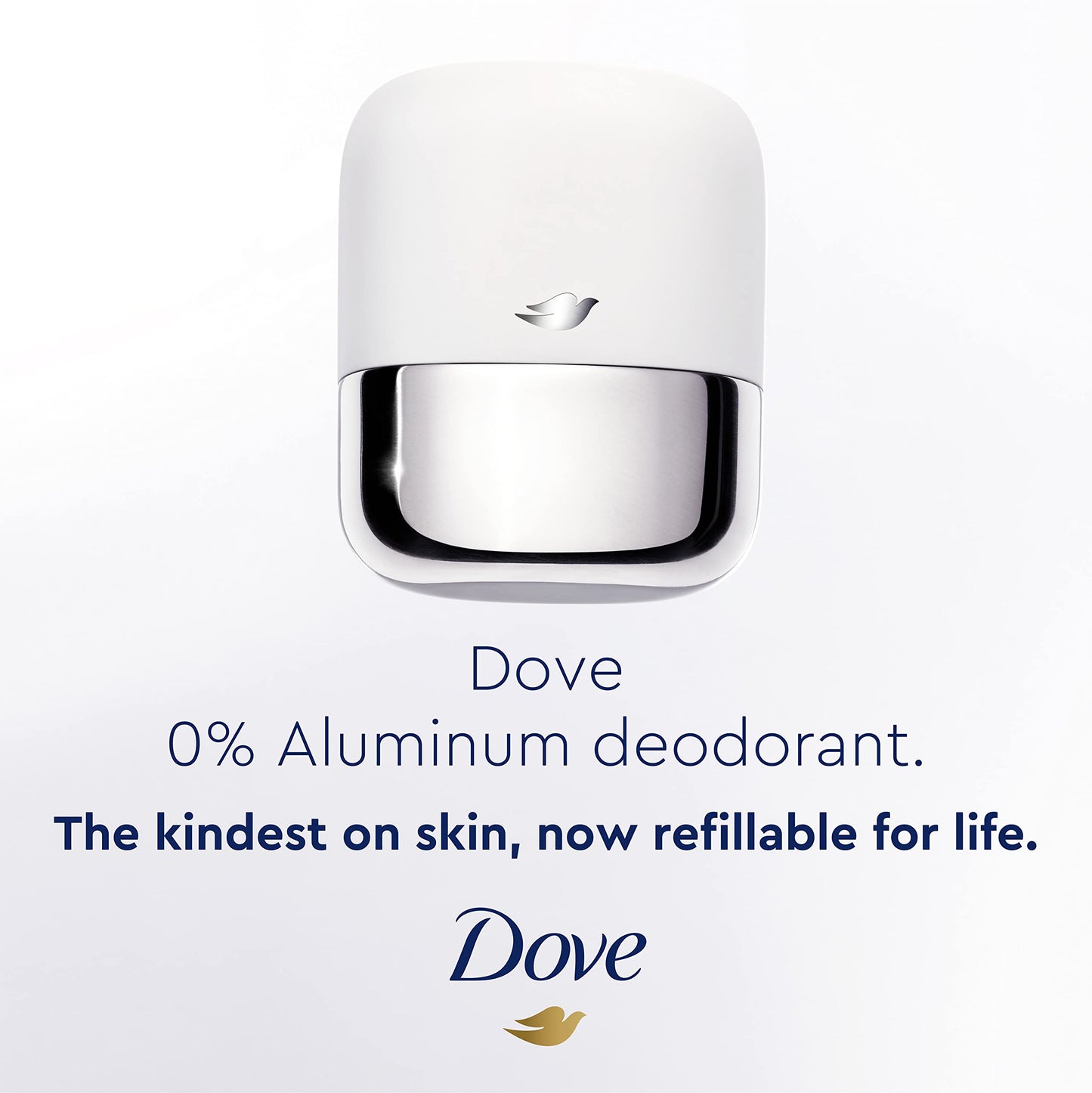 Dove Refillable Deodorant Refill Kit Deodorant For Women Coconut & Pink Jasmine 0% Aluminum 1.13 oz 2 Refills Beauty and Personal Care Dove