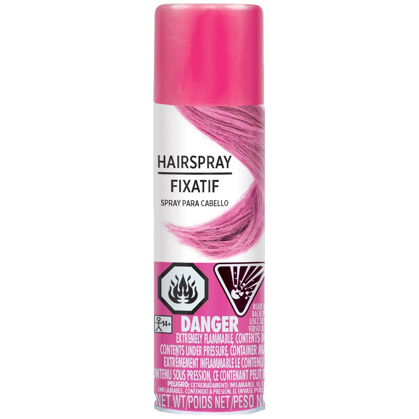 Hypo-Allergenic Pink Hair Spray - 3 oz. - Perfect Party Accessory, 1 Pc. Beauty & Personal Care Amscan