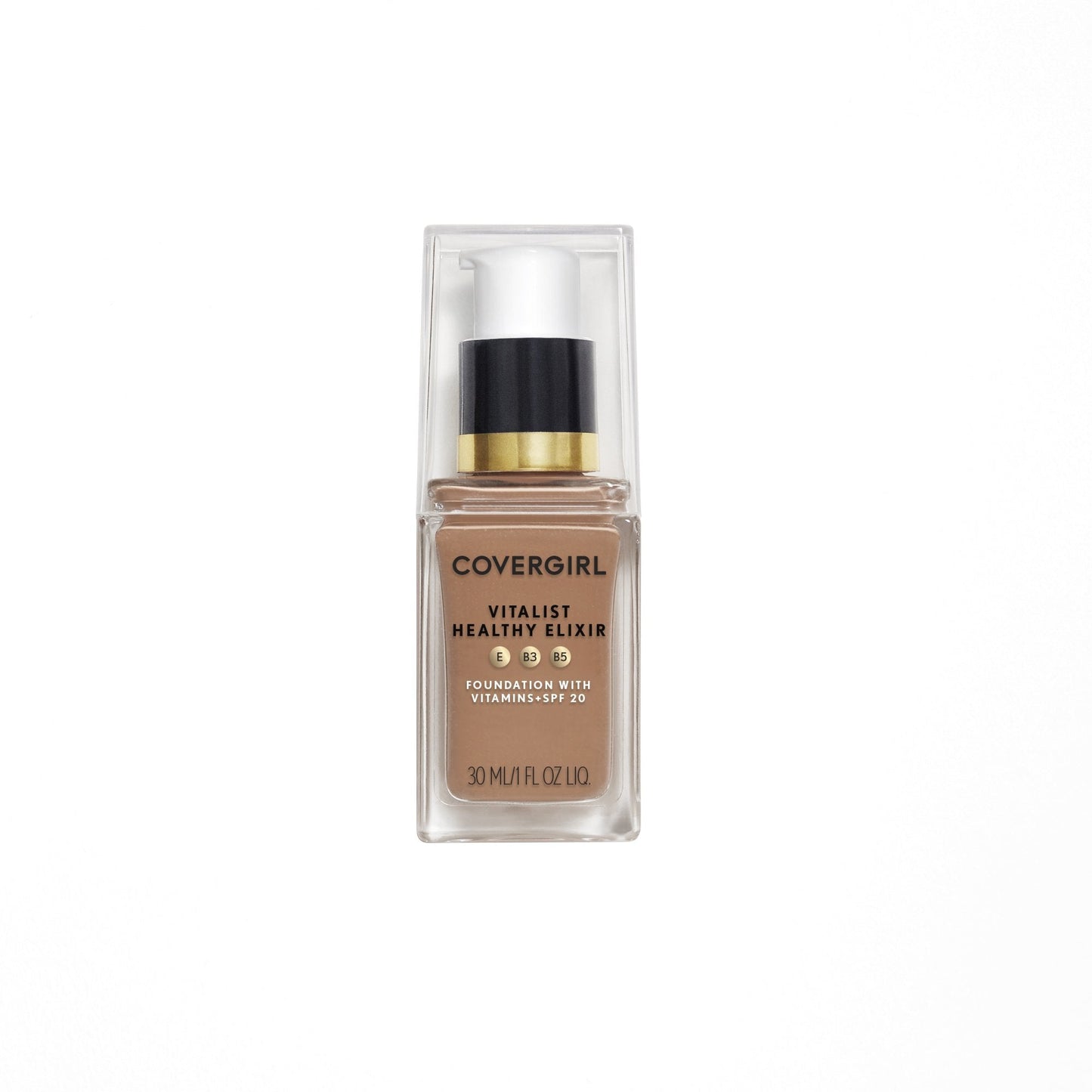 COVERGIRL Vitalist Healthy Elixir Foundation, Nude Beige 732, 1 Ounce Beauty & Personal Care COVERGIRL