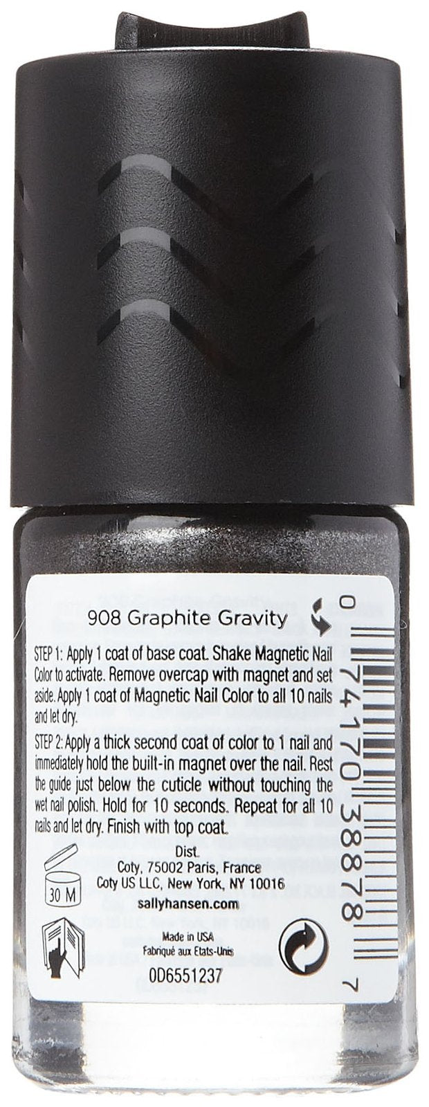 Sally Hansen Magnetic Nail Color - Graphite Gravity Beauty & Personal Care Sally Hansen