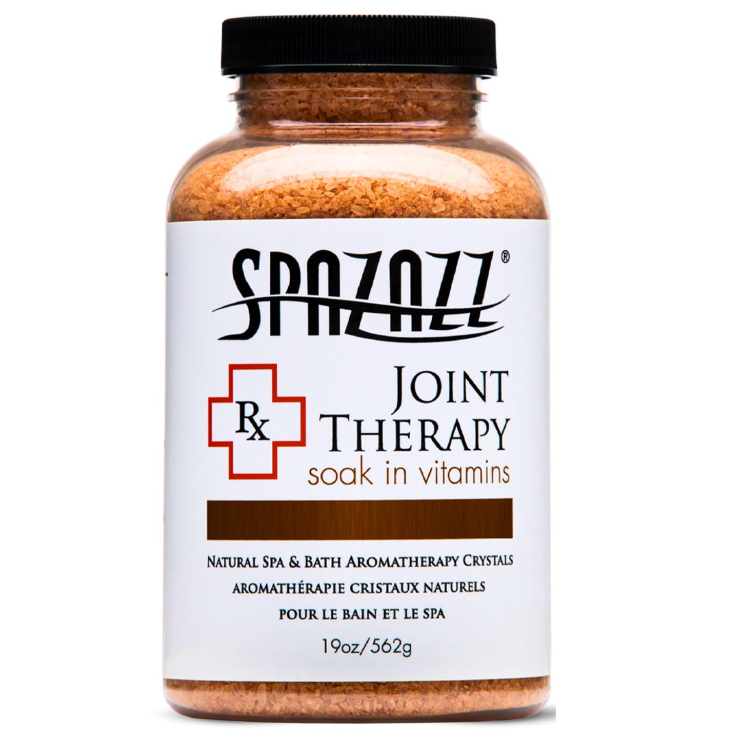 Spazazz SPZ-602 RX Therapy Crystals Container Bath Minerals, 19-Ounce, Joint Therapy Inflammation Beauty and Personal Care Spazazz